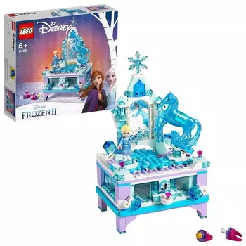 LEGO Disney Princess, кубики, шкатулка для драгоценностей Эльзы, 41168