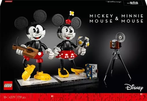 LEGO Disney, Сборные кубики Микки Мауса и Минни Маус, 43179
