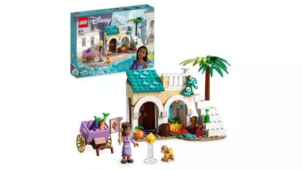 Lego Disney Wish Аша в городе Росас