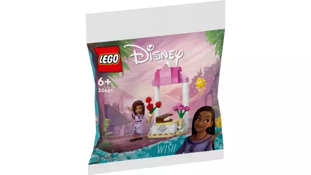Lego Disney Wish Приветственный стенд Аши