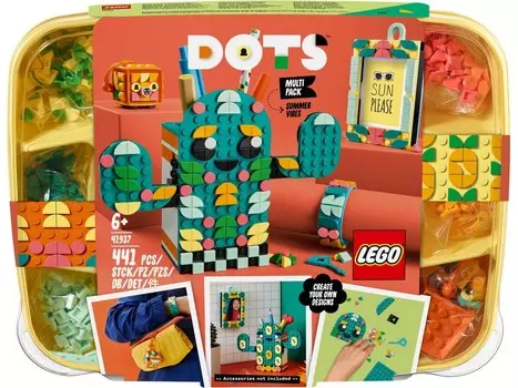 LEGO DOTS, Летняя упаковка кубиков, 41937