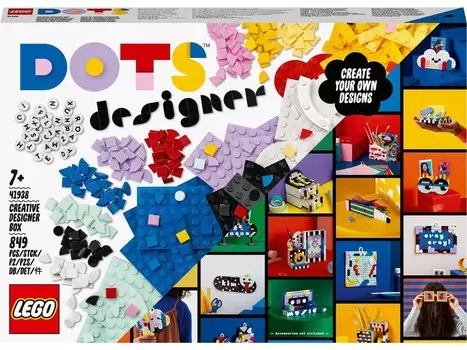 LEGO DOTS, Набор для креативного дизайнера, 41938