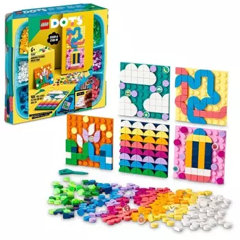 LEGO DOTS, Набор наклеек блоков Мега, 41957