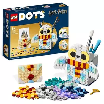 LEGO DOTS, Подставка для ручек в форме хедвиги, 41809