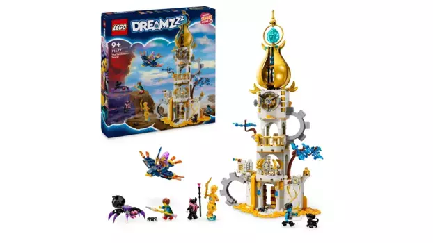 Lego DREAMZzz Башня Песочного человека, игрушечный замок с мифическими существами