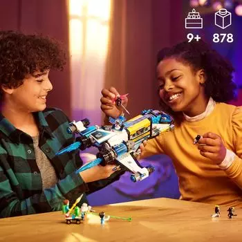 LEGO DREAMZzz «Космический автобус мистера Оза», школьный автобус, космический челнок, 71460 (878 деталей) LEGO