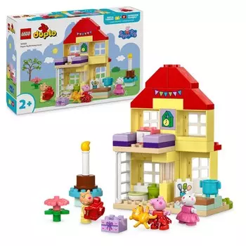 LEGO DUPLO, блоки, Домик на день рождения Пеппы, 10433