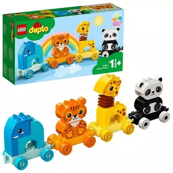 LEGO DUPLO, Блоки «Поезд с животными», 10955