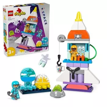 LEGO DUPLO, блоки, Space Shuttle Adventure 3 в 1, 10422