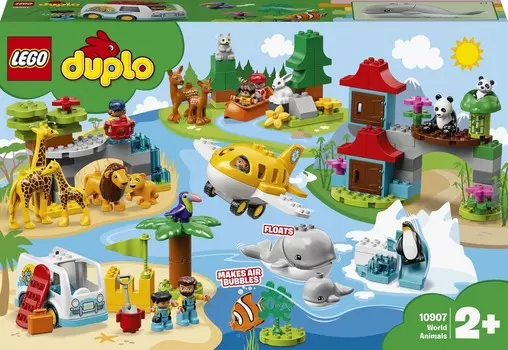 LEGO DUPLO, Блоки «Животные мира», 10907