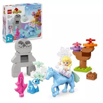 LEGO DUPLO Disney, кубики, Эльза и Бруни в зачарованном лесу, 10418
