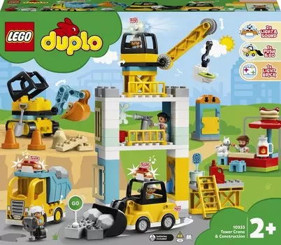 LEGO DUPLO, Город, блоки Tower Crane and Construction, 10933
