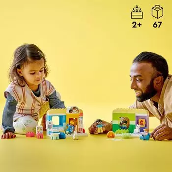LEGO DUPLO Городская жизнь в детском саду STEM 10992 Набор строительных игрушек (67 предметов) LEGO