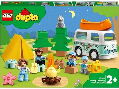 LEGO DUPLO, Городские блоки Семейный кемпинг, 10946
