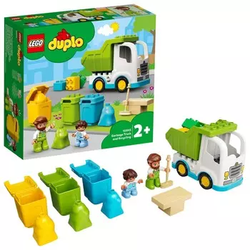 LEGO DUPLO, Городские кирпичи, Мусоровоз и переработка отходов, 10945