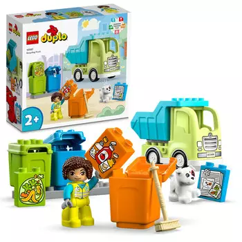 LEGO DUPLO, Городской грузовик для переработки кирпича, 10987