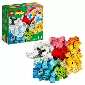 LEGO DUPLO - Коробка-сердечко (10909) БЛОКИ ПОДАРОК