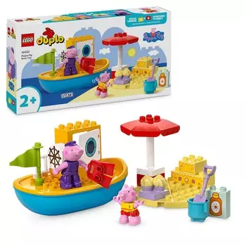LEGO DUPLO, кубики, Пеппа и прогулка на лодке, 10432