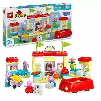 LEGO DUPLO, кубики, Пеппа и супермаркет, 10434