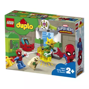 LEGO DUPLO, Marvel, Человек-Паук против блоков Электро, 10893