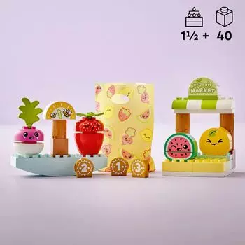 LEGO DUPLO My First Organic Market 10983 Набор строительных игрушек (40 предметов) LEGO