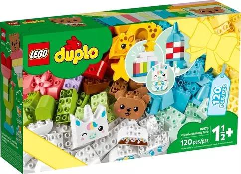 LEGO DUPLO, Строительные блоки «Время творчества», 10978