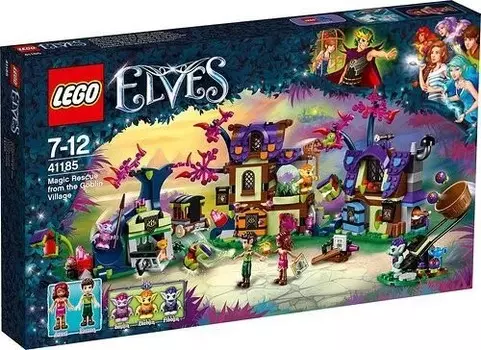 LEGO Elves, блоки, кирпичи, Magically Rescueed from the Goblin Village, 41185