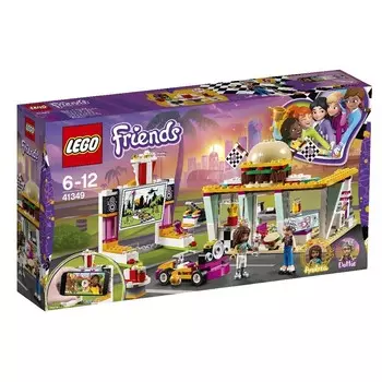 LEGO Friends, блоки, гоночный ресторан, 41349