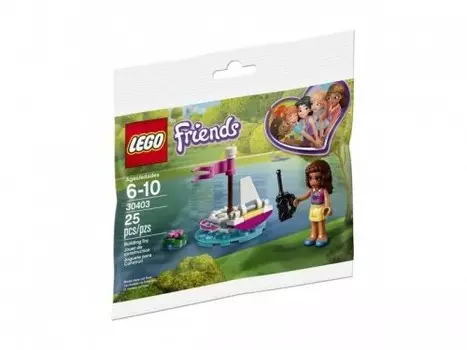 LEGO Friends, блоки, Лодка из полиэтиленового пакета Оливии, 30403