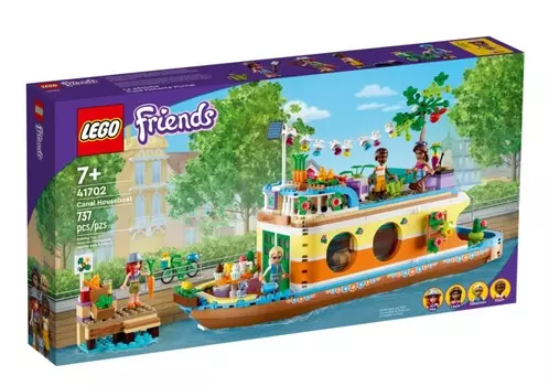 LEGO Friends, блоки, Плавучий дом на канале, 41702