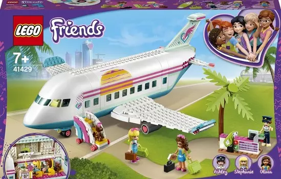 LEGO Friends, блоки, Самолет Хартлейк Сити, 41429