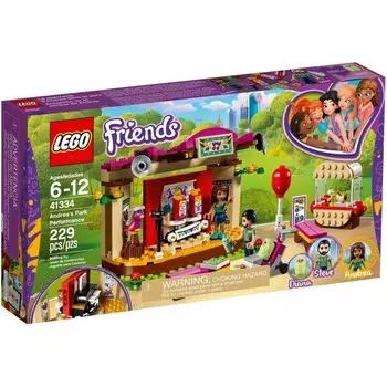 LEGO Friends, блоки, Шоу Андреа в парке, 41334