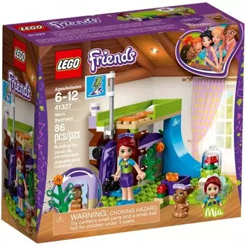 LEGO Friends, блоки, Спальня Мии, 41327