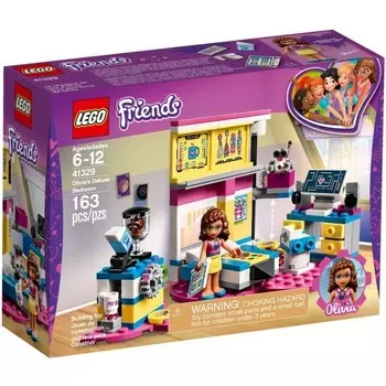 LEGO Friends, блоки, Спальня Оливии, 41329