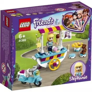 LEGO Friends, блоки, тележка для мороженого, 41389