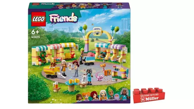Lego Friends День усыновления животных, набор с игрушечными животными, включая собаку