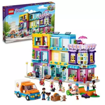 LEGO Friends, кирпичи, Здания на Мейн-стрит, 41704