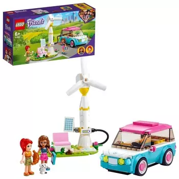 LEGO Friends, кубики «Электромобиль Оливии», 41443