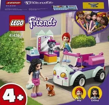 LEGO Friends, Кубики «Машинка для ухода за кошками», 41439