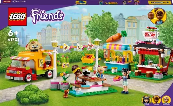 LEGO Friends, кубики, Продуктовые ларьки, 41701