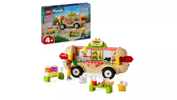 Lego Friends Набор Грузовик с хот-догами для детей от 4 лет, игрушечный транспорт