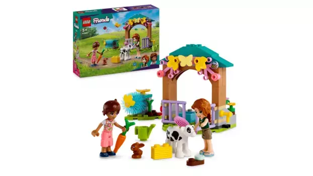 Lego Friends Осенний хлев для телят, фермерская игрушка с животными