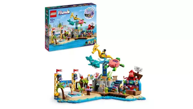 Lego Friends Пляжный парк приключений, ярмарка с техническими элементами