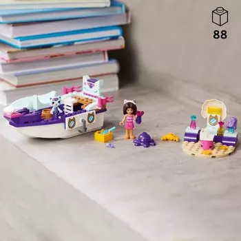 LEGO Gabby's Dollhouse Набор «Корабль и спа-центр Gabby & MerCat's» 10786 (88 деталей) LEGO