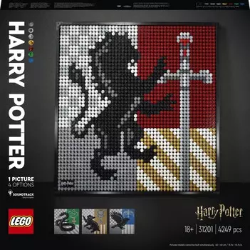 LEGO Гарри Поттер, блоки, гербы Хогвартса, 31201