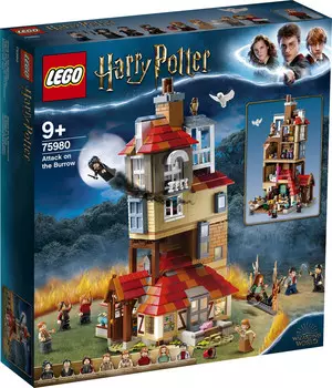 LEGO Гарри Поттер, блоки, Нападение на нору, 75980