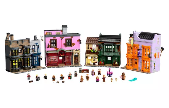 Конструктор Lego Harry Potter Diagon Alley 75978, 5544 деталей