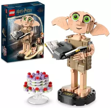 LEGO HARRY POTTER Домовой эльф Добби 76421 БЛОКИ ПОДАРОК
