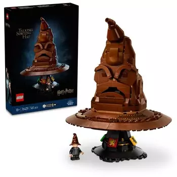 LEGO Harry Potter, кубики, Говорящая Сортировочная Шляпа, 76429