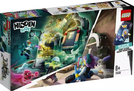 LEGO Hidden Side, кубики метро Ньюбери, 70430